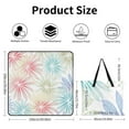 thumbnail image 2 of Colorful Floral Bohemia Picnic Blanket Waterproof Outdoor Beach Blanket Hand-held Pad Suitable for Travel, Camping, Beach, Family Gatherings, 2 of 7