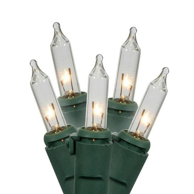 Vickerman X9MV345LED 35Lt LED Mauve Dura Light, Mauve Wire End Connecting Set - 9 in. Spacing