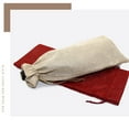 thumbnail image 3 of Naiovety Bolsa de almacenamiento de vino con cordón portátil para bebidas, fiesta, champán, recuerdo, bolsa organizadora, cena para el hogar Almacenamiento y organización del hogar Azul oscuro, 3 of 6
