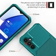 thumbnail image 5 of Tarise Galaxy A54 5G Wallet Case, RFID Blocking Card Holder Slot Kickstand Magnetic Button Closure Women Men Heavy Duty Shockproof Rugged Back Case Cover for Samsung Galaxy A54 5G 2023, Green, 5 of 7