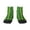 2 Black-2, variant on Tennis Balls Pattern Quarter Crew Socks,Toe Seamed Ankle Socks,Cotton Cushioned Breathable Athletic Crew Sports Socks