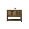 thumbnail image 3 of 42 inch single bathroom vanity in driftwood, 3 of 7