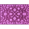 thumbnail image 1 of Ahgly Company Indoor Rectangle Persian Purple Traditional Area Rugs, 8' x 10', 1 of 4