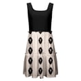 thumbnail image 4 of WILLBEST Vestido Floreado Para Mujer 2025 Vestido De Chaleco Holgado Con Cuello Redondo Sin Mangas Y Estampado De Patchwork, 4 of 4