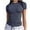 Navy, variant on Women's Basic Shirts 2025 Summer Fashion Casual Tops Short Sleeve Cute Tees Cute Workout Clothes Tunic Blouses (XS, Khaki)