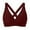 A-Wine45, variant on Women's Bikini Tops Padded Crisscross Back Adjustable Straps Swim Crop Top Solid Push Up Beachwear Swimwear Tops