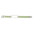 thumbnail image 3 of 20mm Silicone Watchband Soft Breathable Stylish Comfortable Lightweight for OPPO FREE Smart Watch Gray Green + White Shell, 3 of 9