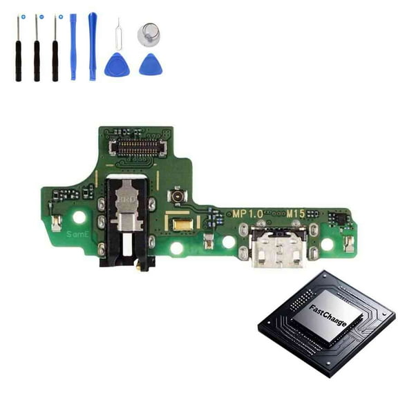 Eutoping USB Charging Port For Samsung Galaxy A10S A107 Dock Connector Charger Board Assembly Replacement with Tool