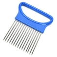 thumbnail image 2 of Creative Tools Onion Plug Stainless Steel Onion Needle Floss Needle Fruit and Vegetable Slice Holder (Random Color), 2 of 8