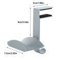 thumbnail image 3 of Latrodar Computer Headphone Stand Headphone Stand Budget-Friendly helf Headphone Stand Silver Home Stuff, 3 of 5