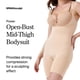 thumbnail image 2 of Body Leotard SPANX Power con pecho abierto a mitad del muslo Nude S, 2 of 6