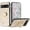 Good Luck Floral Gold, variant on GSA Splended Diamond Glitter Hybrid Case For Google Pixel 6A - Clover Gold
