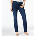 thumbnail image 4 of NYDJ Women's Marilyn Straight Denim Jean with Lift Tuck Technology - Cooper Blue - Size 12, 4 of 6