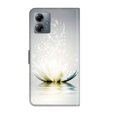 thumbnail image 3 of For Motorola Moto G14 Crystal 3D Shockproof Protective Leather Phone Case(Light, iPhone 14, 3 of 7