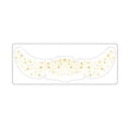 thumbnail image 3 of Glitter Freckles Temporary Gold Silver Brown And Stickers Hearts Dots Broken Snowflake Patterns 6 In × 2 In Combinab, 3 of 9