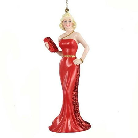 kurt adler red dress marilyn christmas ornament walmart com kurt adler red dress marilyn christmas ornament walmart com