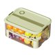thumbnail image 2 of Organizadores de armario y almacenamiento Caja de almacenamiento para refrigerador de cocina Caja portátil para mantener la frescura Comida multicapa Clasificación de albóndigas de frutas Refrigerador, 2 of 4
