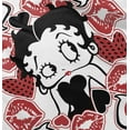thumbnail image 4 of Betty Boop Cartoon Hearts and Kisses Youth T Shirt Tee Girls Infant Toddler Brisco Brands 24M, 4 of 5