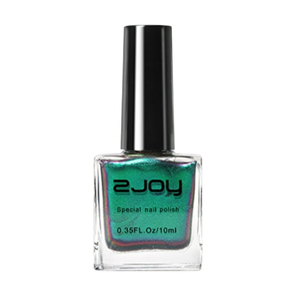 Esmalte de uñas holográfico que cambia de color 10 ml de larga duración sin hornear esmalte de manicura profesional de secado rápido Efecto de brillo de cambio de ángulo múltiple Resistente a las