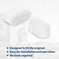 thumbnail image 3 of 12Pcs For Cuisinart Coffee Filter Compatible Dcc-Rwf Charcoal Water Cartridge A, 3 of 6