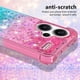 thumbnail image 3 of Funda para Xiaomi Redmi Note 13 Pro Plus 5G Transparente con Brillos Carcasa Protectora Antigolpes con Glitter Brillante, 3 of 5