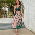 thumbnail image 5 of Leopard Print Pattern Art Sleeveless Dress Women's Summer Suit Dresses for Women 2025 Luxury Party Dress, 5 of 7