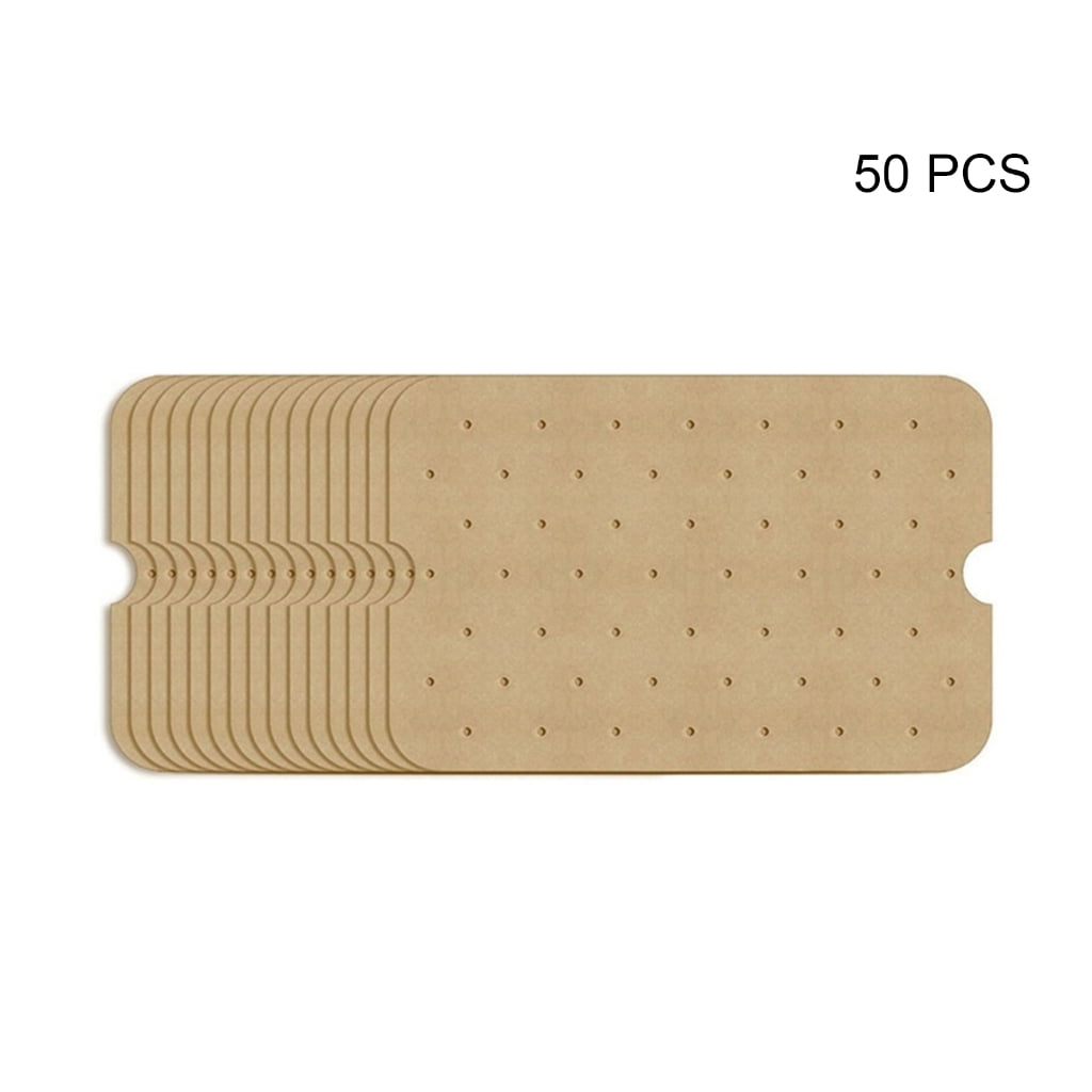 COBBEKO 10/50/100x Air Fryer DisposablePaper Liners Rectangle Air