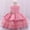 A352 Pink, variant on WPPGONE Girls Sleeveless Layered Tulle Tutu Dress Sparkling Sequin Bow Knot Wedding Guest Party Gown Fluffy Ball Gown Birthday Pageant Princess Formal Ceremony Dresses