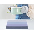 thumbnail image 5 of Unique Bargains 6 Pack Rectangle Placemat for Dining Table Decor Wipeable Table Mat Blue, 5 of 7