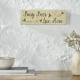 thumbnail image 4 of VHC Brands Buzzy Bees Busy Bees Live Here MDF Wall Sign 4x12, Spring Decor, Home Decorations for Wall or Door, Spring and Easter Hanging Decoration, 4 of 4