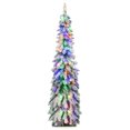 thumbnail image 1 of Lápiz flocado preiluminado Christmas Tree Goplus de 1,5 m con 150 LED, 1 of 8