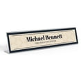 thumbnail image 1 of Printtoo Personalized Desk Name Plate Pretty Abstract Custom Acrylic Office Desk Name Plate Accessory 2x10 Inches, 1 of 5