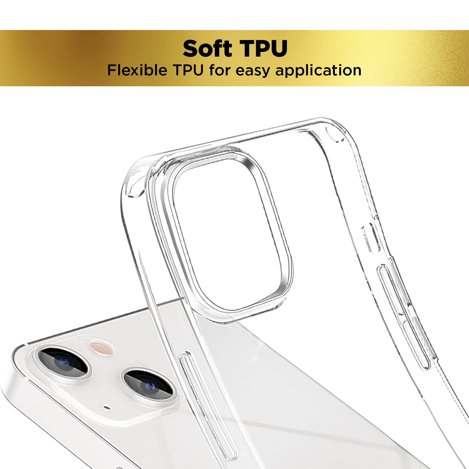 Liquipel Back Cover Cell Phone Case for iPhone 14 Pro, Mirror