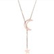 thumbnail image 1 of Collar Colgante Estrella Hueca para Mujer onlyliua Cadena para Novia, 1 of 2