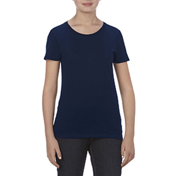 T-Shirt Missy en Coton, 4,3 Oz - Bleu Marine - 2XL