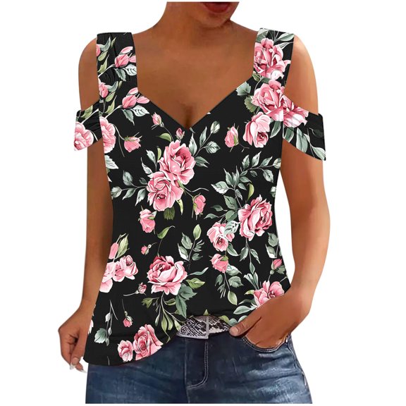 Cilsoka My Orders Placed Shirts for Women Sexy Casual Womens Tops Black And White Stripe Active Tank Tops for Women Plus Size White Blouses for Women Dressy Casual Plus Size