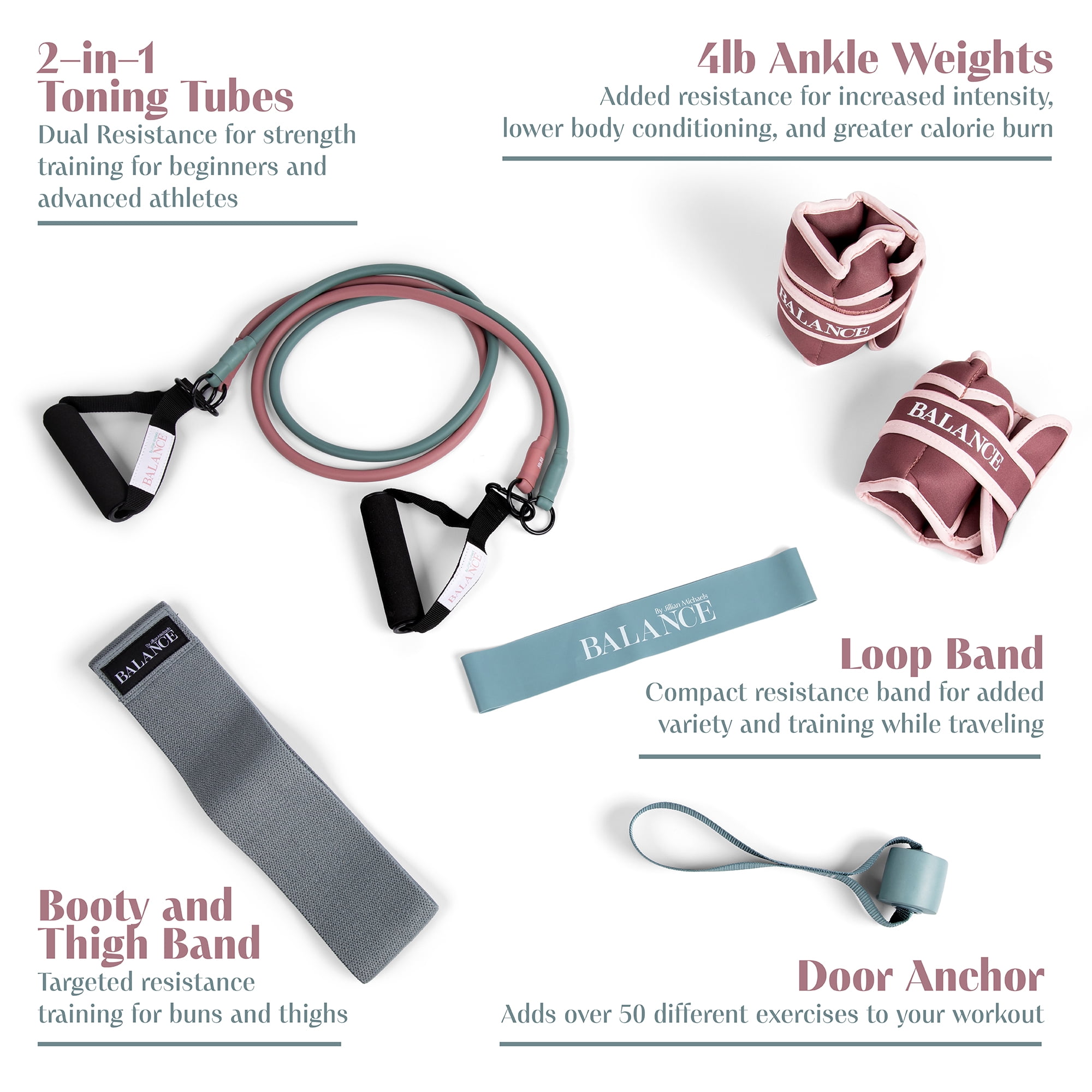 Jillian michaels resistance bands new arrivals