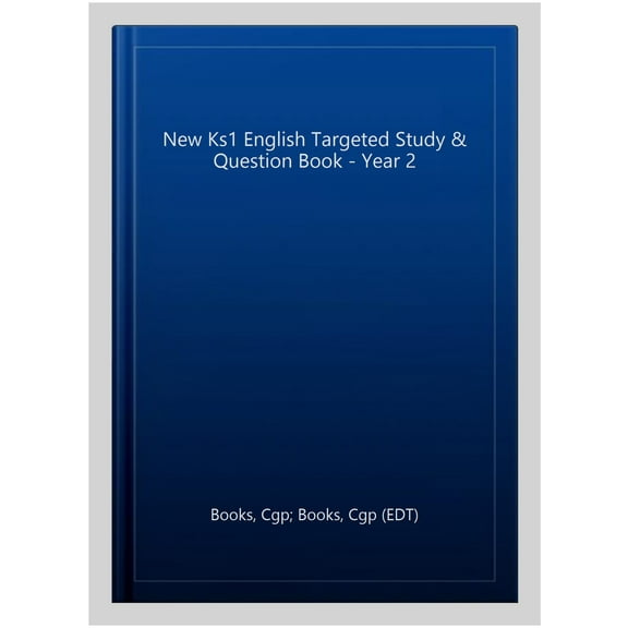 New Ks1 English Targeted Study & Question Book - Year 2