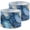 Color 2, variant on Linen Drum Lampshades Blue marble gold abstract Indigo ocean blue marbling 13"x13"x10" Light Shade for Table Lamps Floor Lamp Shades Lampshade Replacement Assembly Required
