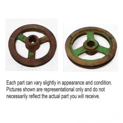 Used Rotary Screen Drive Shaft Pulley fits John Deere 7700 6620 7722