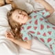 thumbnail image 5 of Balery Watermelon Conjunto de Pijama Infantil de Manga Corta con Estampado – Ropa de Dormir de Algodón Suave-Large, 5 of 6