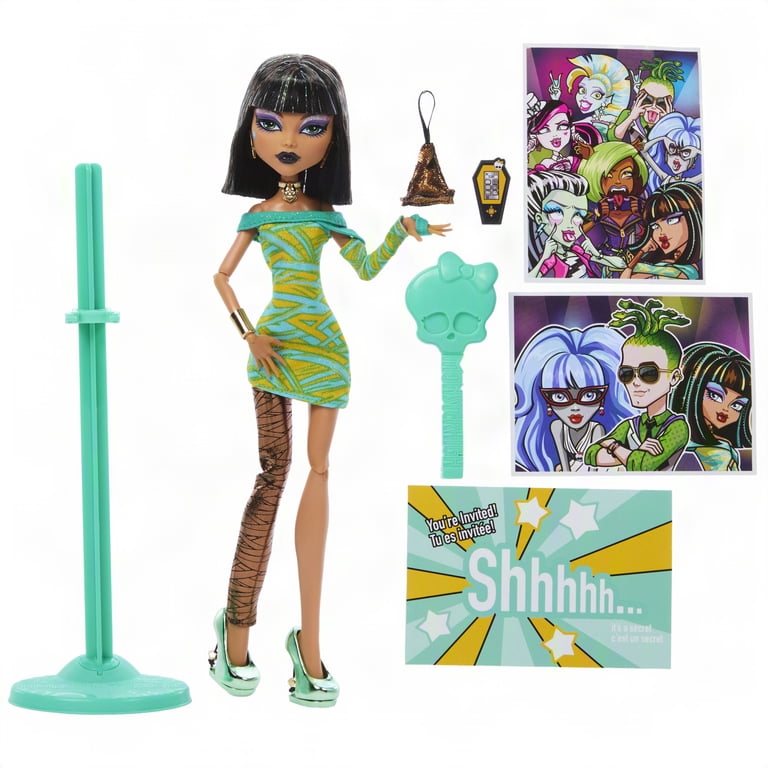 Monster High Dawn of the Dance Cleo De Nile Reproduction Doll with
