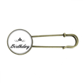 thumbnail image 1 of Happy Birthday Presents Blessing Beautiful Retro Metal Brooch Pin Clip Jewelry, 1 of 3