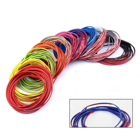 Scratch Guard Self Adhesive - 9.8ft Soft Rubber Flexible Car Vehicle Door Edge Guard Protector Molding Trim Strip Scratch Paint Protection with 3M Self Adhesive Tape