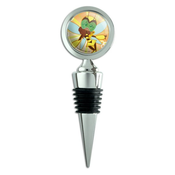 DC Super Hero Girls Bumblebee Wine Bottle Stopper