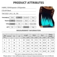 thumbnail image 5 of Orqqct Women Gradient Print Hollow Out Hot Drilling Round Neck Long Sleeve Casual Tops, 5 of 5