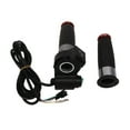 thumbnail image 3 of Bike Throttle Grip Handlebar, Double Circle E Bike Throttle Grip Power Display 4 Lights SM Interface  For Electric Bikes, 3 of 8