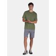 thumbnail image 2 of Tony Hawk Men's Stretch Twill Cargo Shorts with Zip Pockets, 9” Inseam, Sizes S-XL, 2 of 5