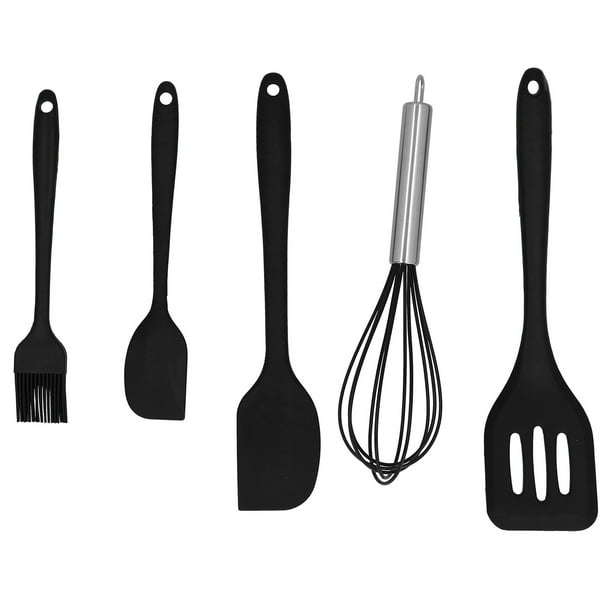 Espátula ranurada NikouMX 5 piezas/juego de espátula de silicona raspador de cocina DIY