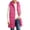 Hot Pink, variant on Girls Puffer Vest Solid Color Long Padded Jacket Fall Winter Sleeveless Zip up Waistcoat Outerwear with Pocket Teen Clothes Size 4-15